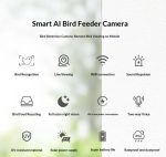 Automatic Smart Bird Feeder with Camera Solar Powered gallery 05