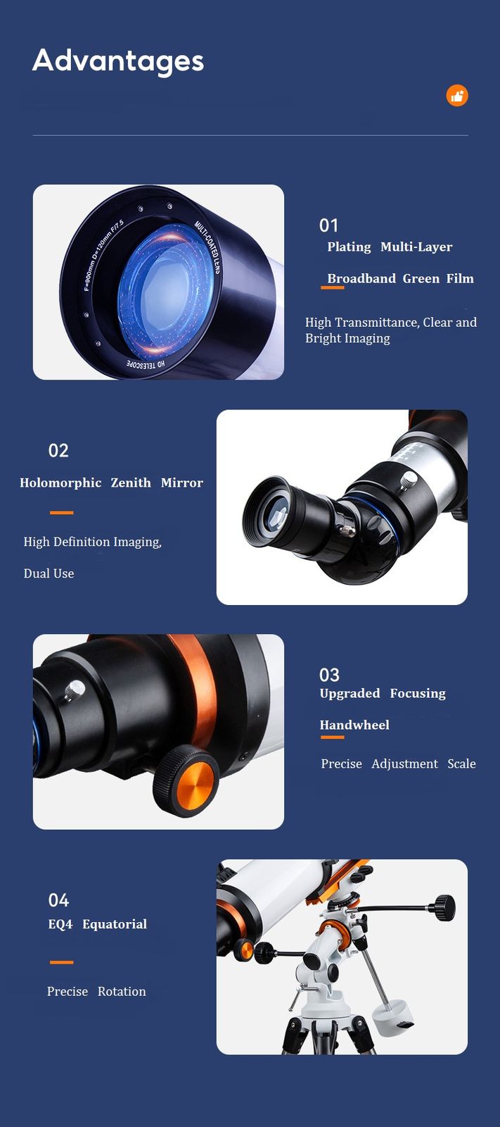 Automatic Star Searching Telescope for Children and Kids product detail 5