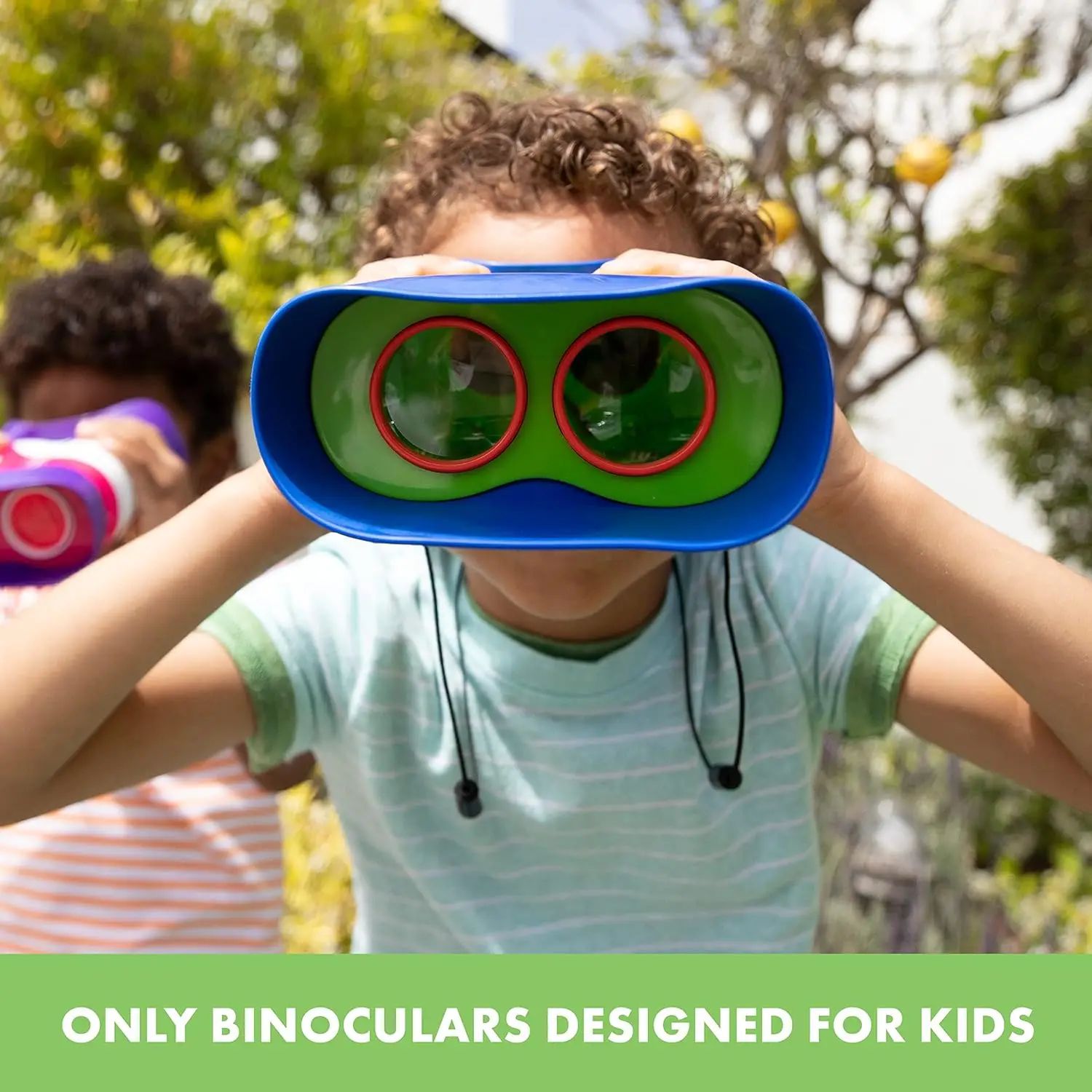 Best Quality Colorful Children Toy Telescope Binoculars product detail 2