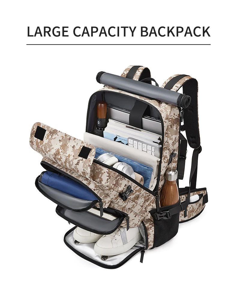 Big Size Waterproof Oxford Multi Function Tactical Backpack product detail 4