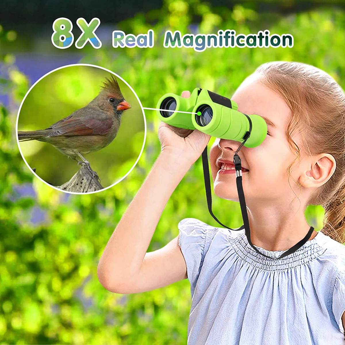Binoculars for Kids 8X21 High Resolution Shockproof FMC product detail 4
