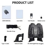 Binoculars Night Vision Binocular NCV800 Dual Screen APP gallery 09