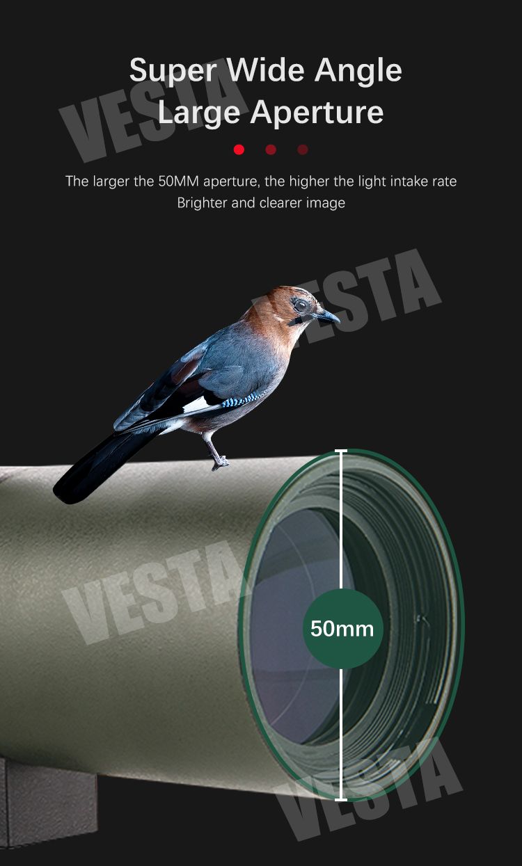 Bird Watching 12-36x50 Telescope Powerful Digital Eyepiece product detail 5