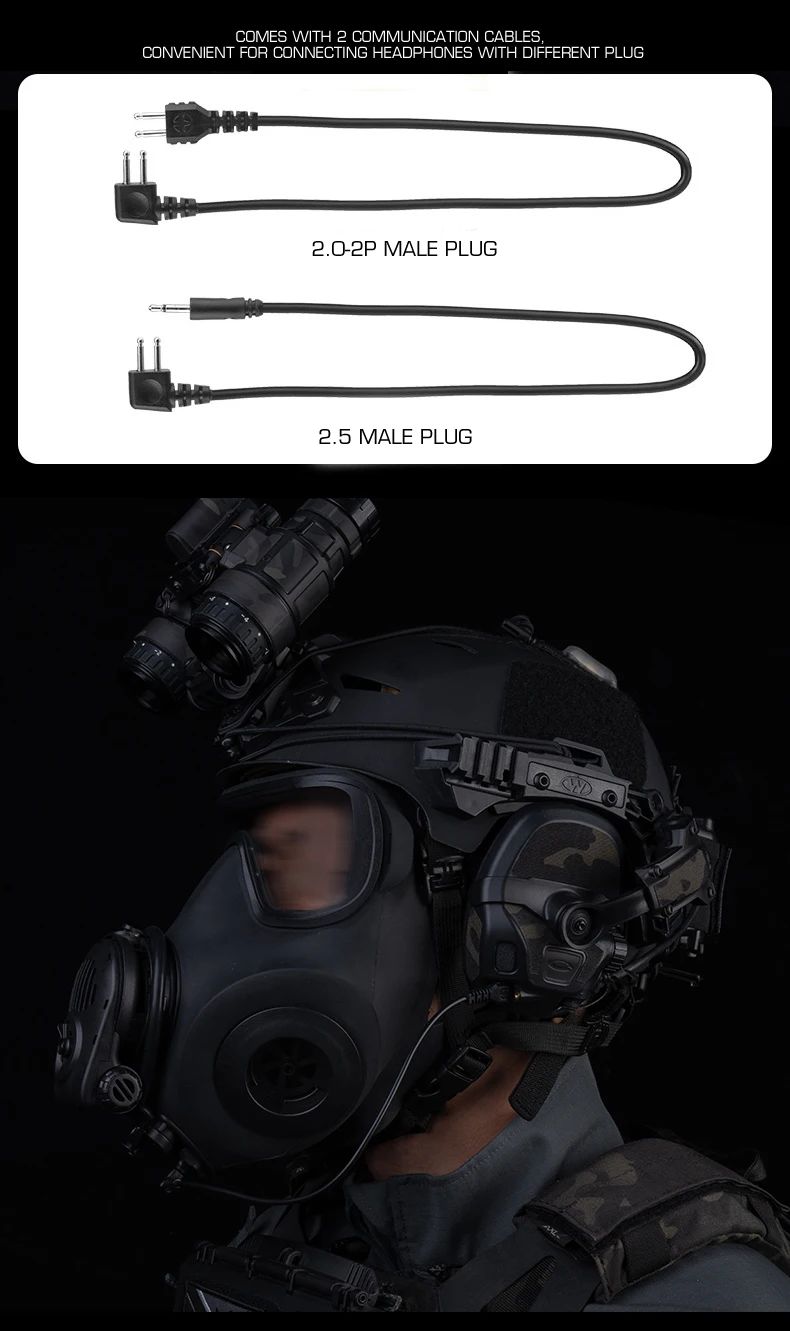 Built-in Microphone Fan Dummy FM-53 Simulation Gas Mask product detail 13