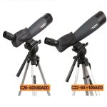 C20-60x80A ED C22-66x100A ED Spotting Scope with 8-24X main