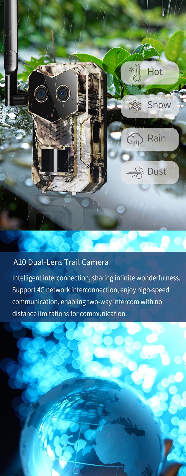 Cellular Trail Camera 3rd Generation 4G LTE with MinMax Outdoors product detail image 7