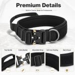 Collar Tactico Para Perros Nylon Outdoor Adjustable Medium gallery 19