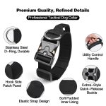 Collar Tactico Para Perros Nylon Outdoor Adjustable Medium gallery 20