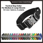 Collar Tactico Para Perros Nylon Outdoor Adjustable Medium gallery 22