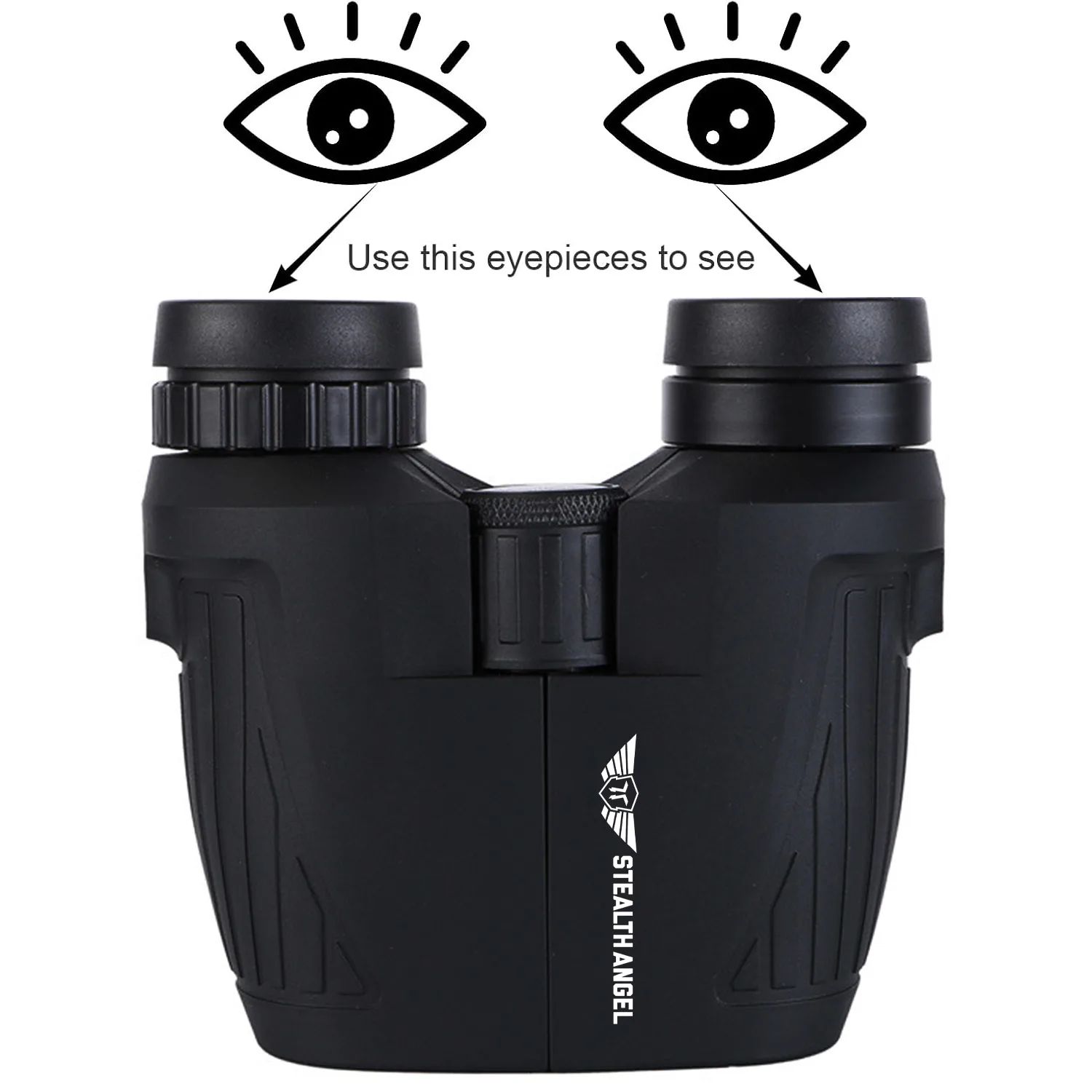 Compact 12x Binoculars for Adults Kids Large Eyepiece product detail 1