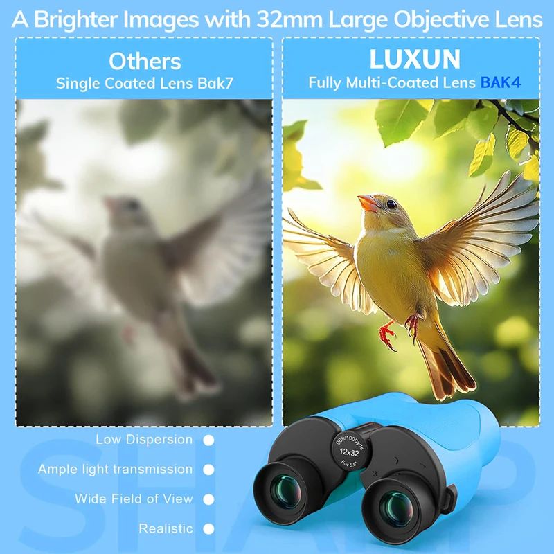 Compact Binoculars for Adults High Powered 12X32 Small product detail 1