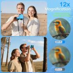 Compact Binoculars for Adults High Powered 12X32 Small gallery 01