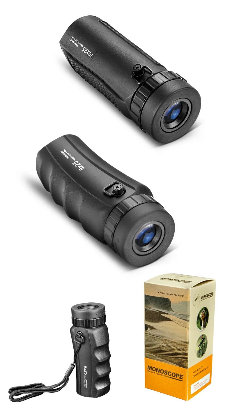 Compact Light-Weight 8X25mm Monocular Nitrogen Filled product detail 5