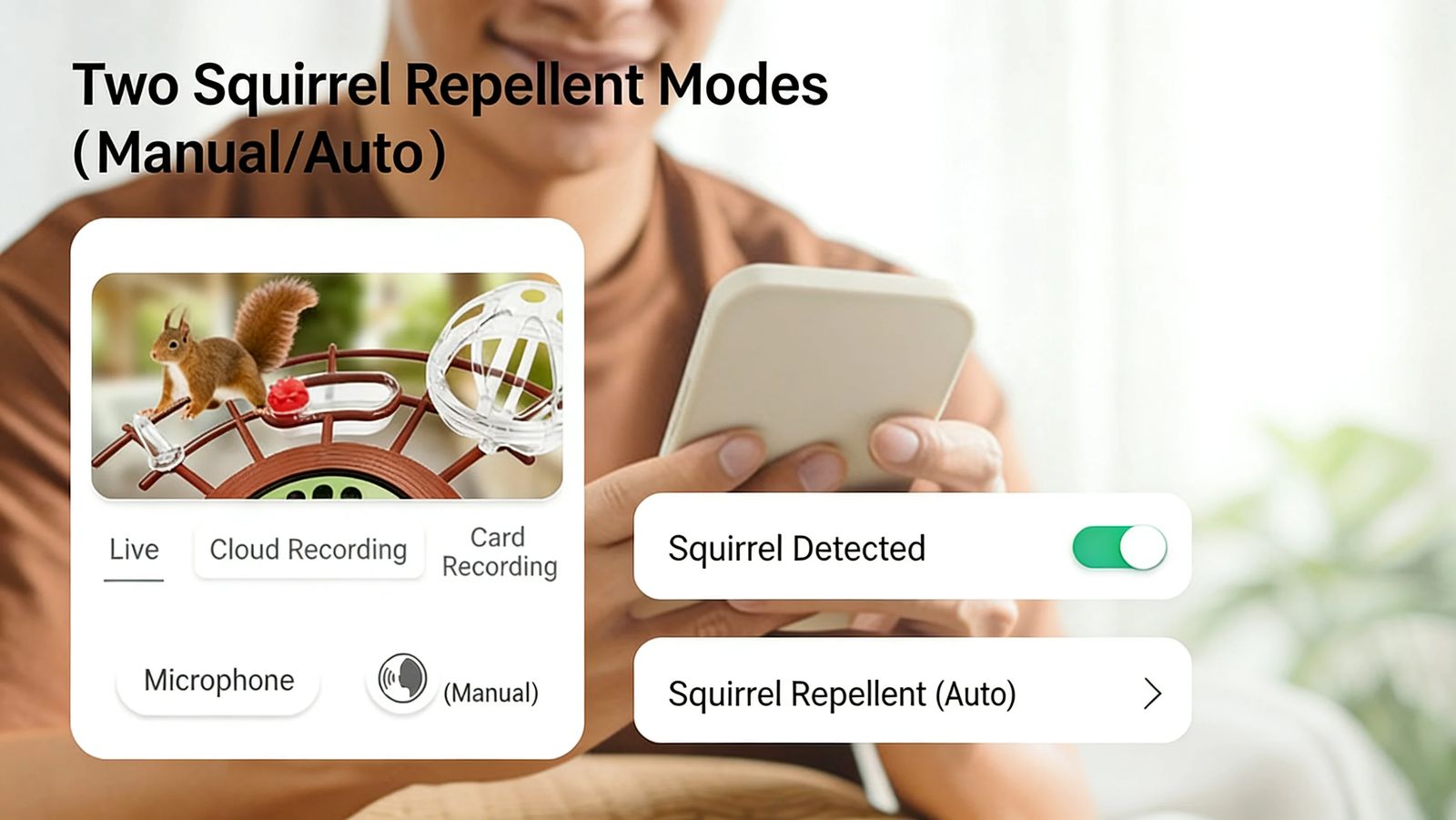 Compact Smart Bird Feeder with AI Identification product detail 4