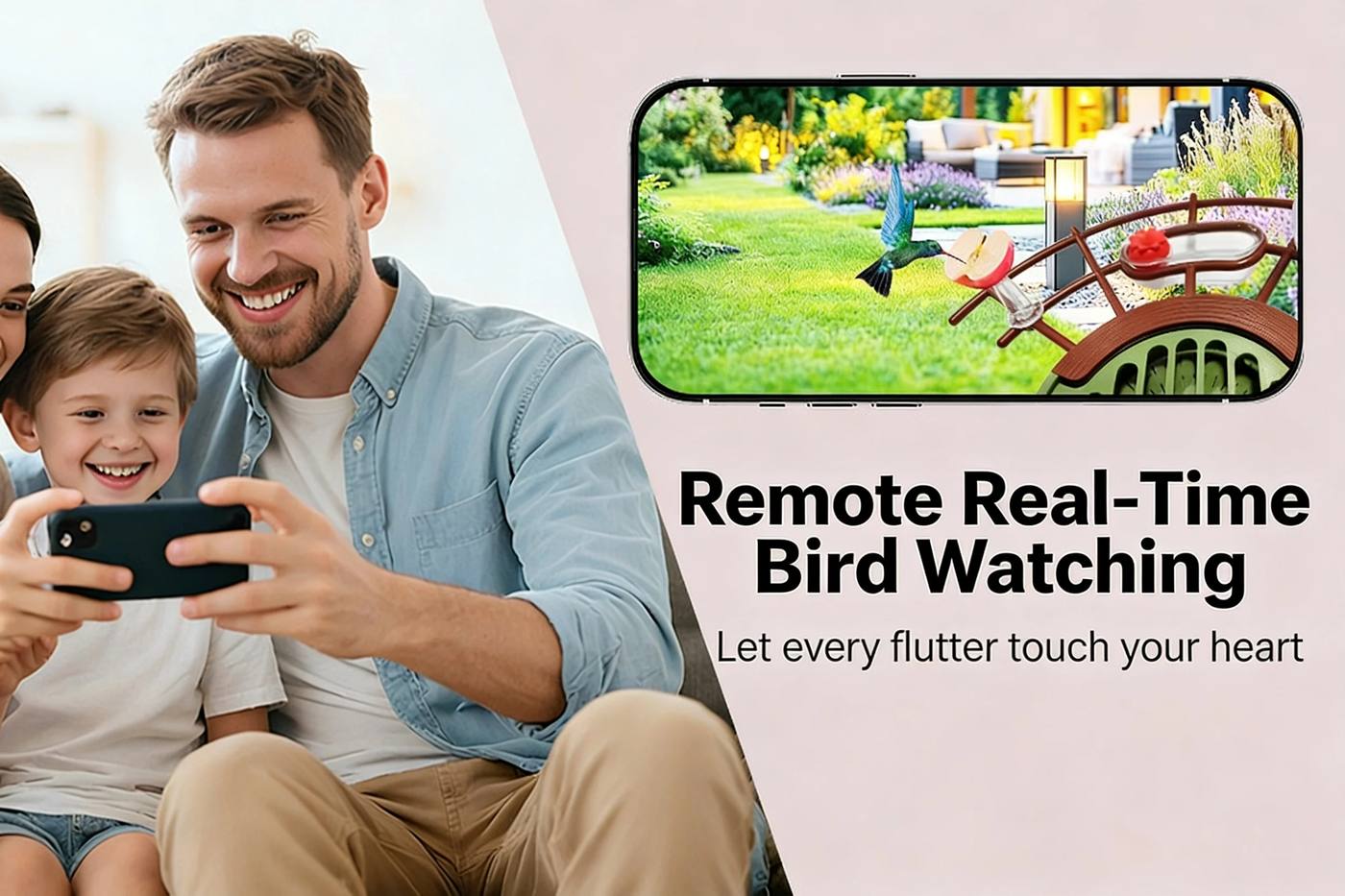 Compact Smart Bird Feeder with AI Identification product detail 10