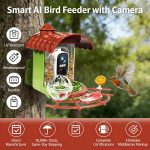 Compact Smart Bird Feeder with AI Identification main