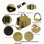 Cross-Border Bestseller Outdoor Tactical Nylon Dog Harness gallery 03