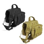 Cross-Border Bestseller Outdoor Tactical Nylon Dog Harness gallery 06