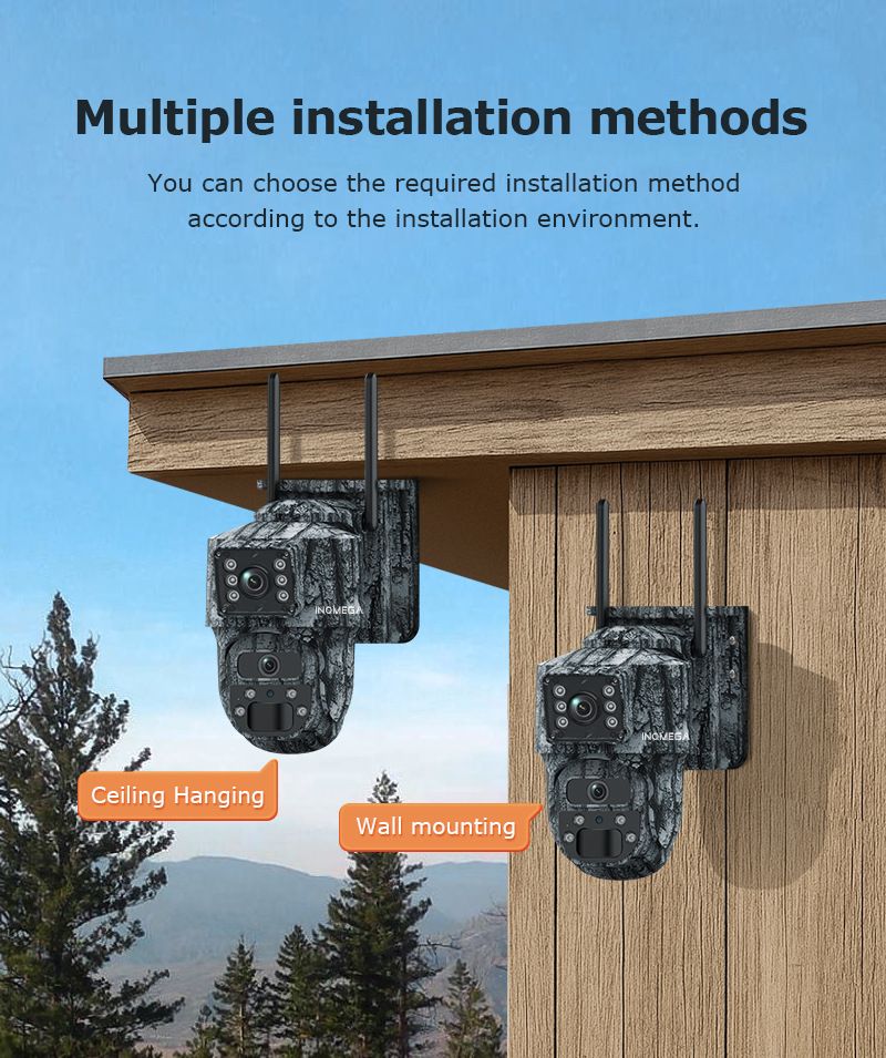 Cross-border Private-model 4G Solar-powered Camera MinMax Outdoors product detail image 3