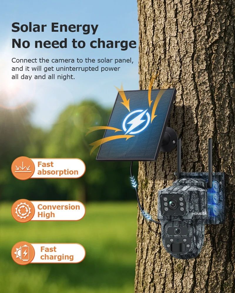 Cross-border Private-model 4G Solar-powered Camera MinMax Outdoors product detail image 5