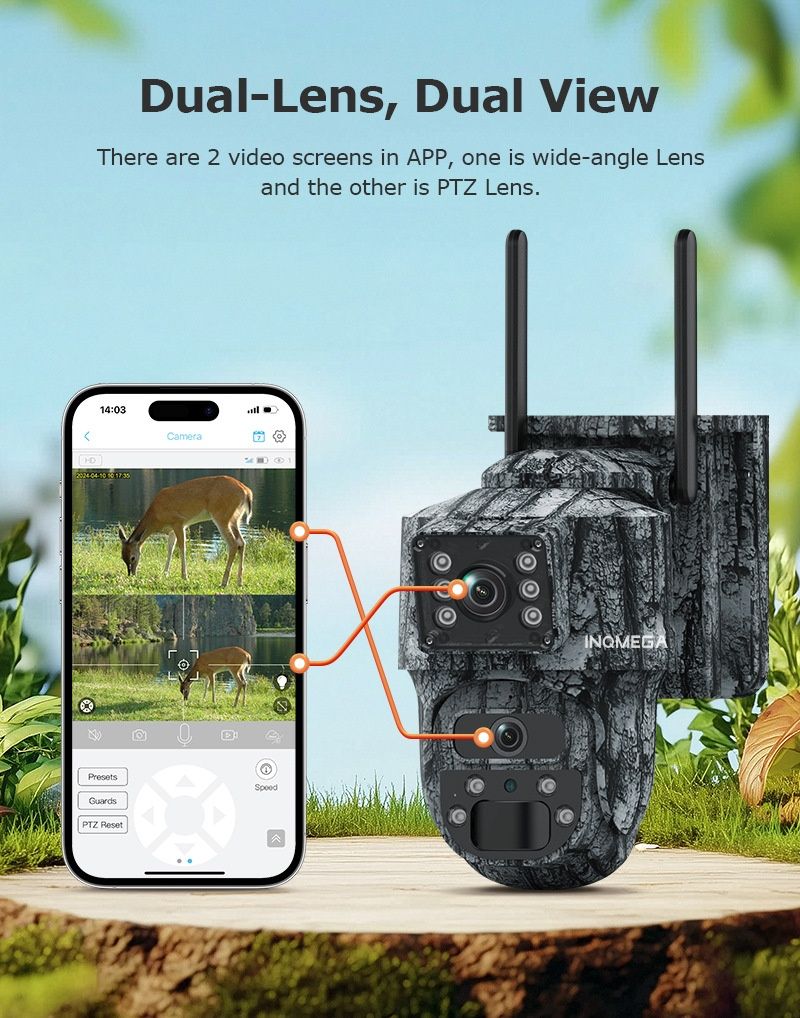 Cross-border Private-model 4G Solar-powered Camera MinMax Outdoors product detail image 10