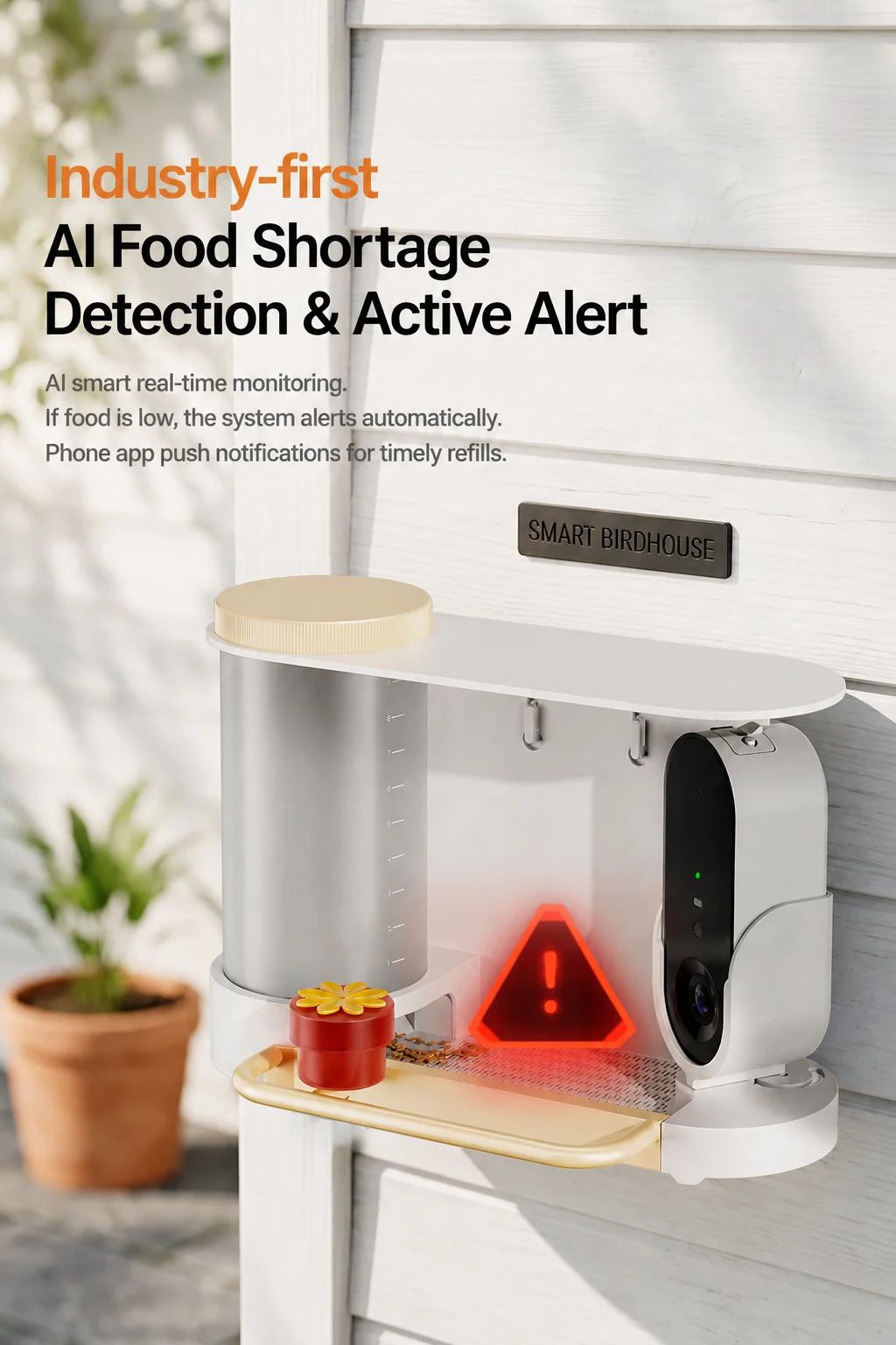 Cross-border Smart Bird Feeder Camera AI-powered Bird product detail 3
