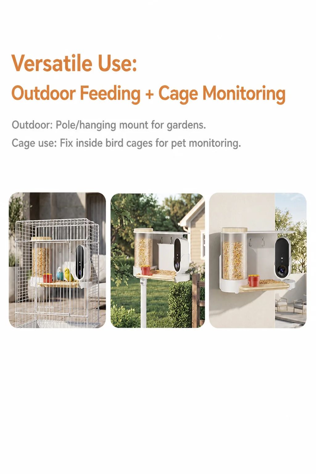 Cross-border Smart Bird Feeder Camera AI-powered Bird product detail 10
