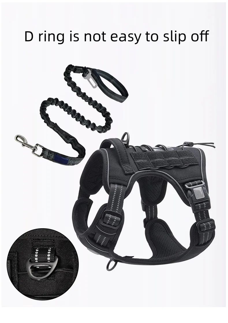 Custom Reflective Heavy Duty No Pull Adjustable Tactical product detail 8