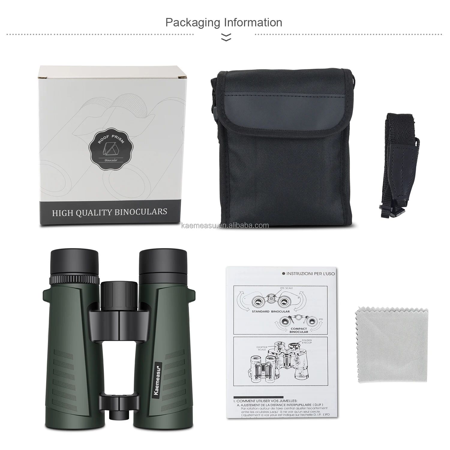 D 8X Compact 8X42 Binoculars Lightweight for Camping product detail 12