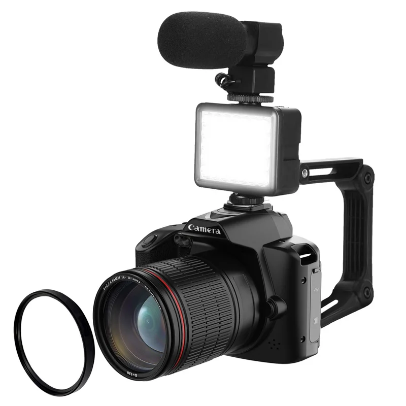 d5-hd-wifi-digital-camera-with-light-holder-mic-lens-4k-dual-lens-night-vision-dv-camcorder-for-travel-and-everyday-photography-main Digital Camera main product image
