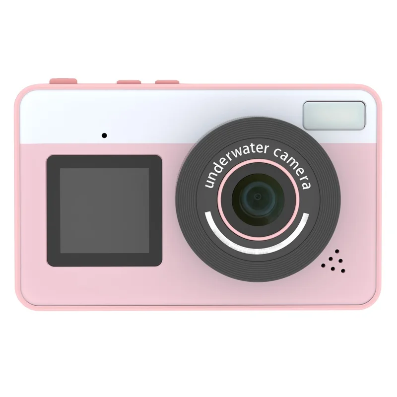 d70-2-8-1-44-inch-dual-screen-waterproof-digital-camera-hd-photo-video-18x-digital-zoom-camera-pink-for-travel-and-everyday-photography-main Digital Camera main product image