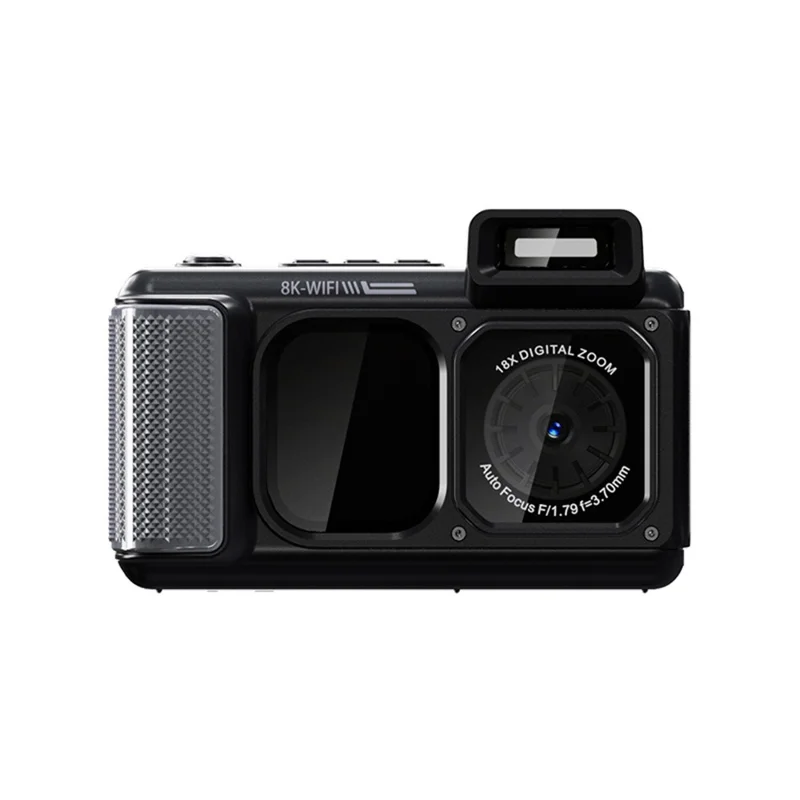 d80-8k-15m-underwater-waterproof-camera-2-83-2-01-inch-dual-ips-screen-camera-for-diving-black-digital-camera-for-travel-and-everyday-photography-main Digital Camera main product image