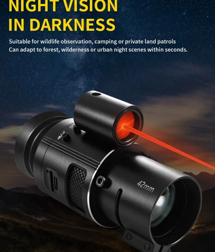 Day and Night Dual Use Monocular Telescope Infrared product detail 4