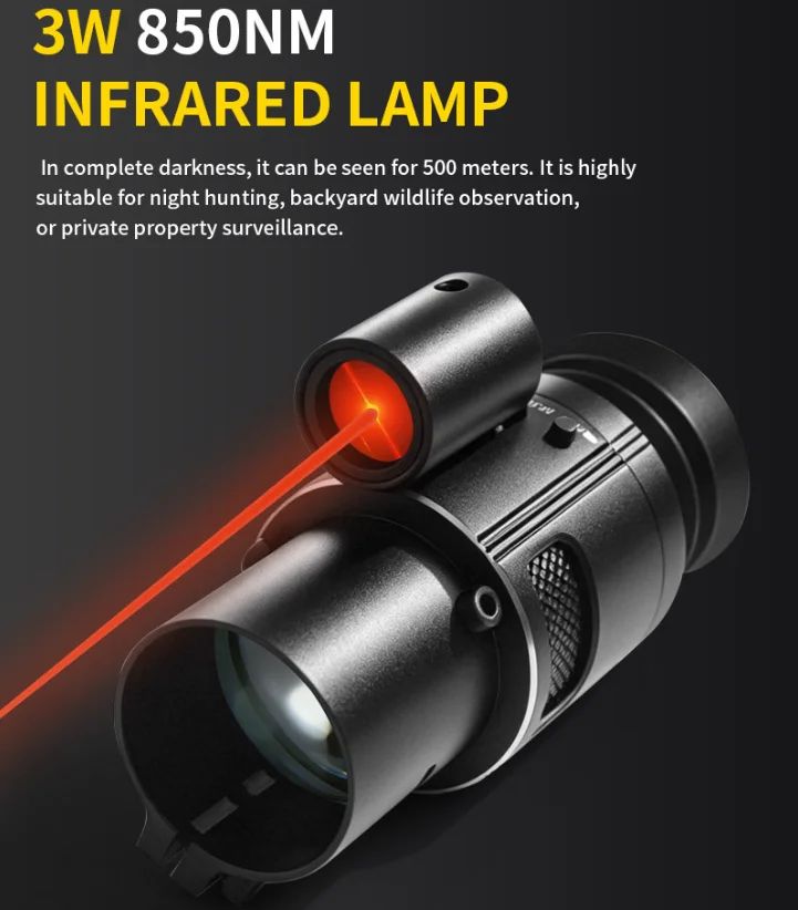 Day and Night Dual Use Monocular Telescope Infrared product detail 5