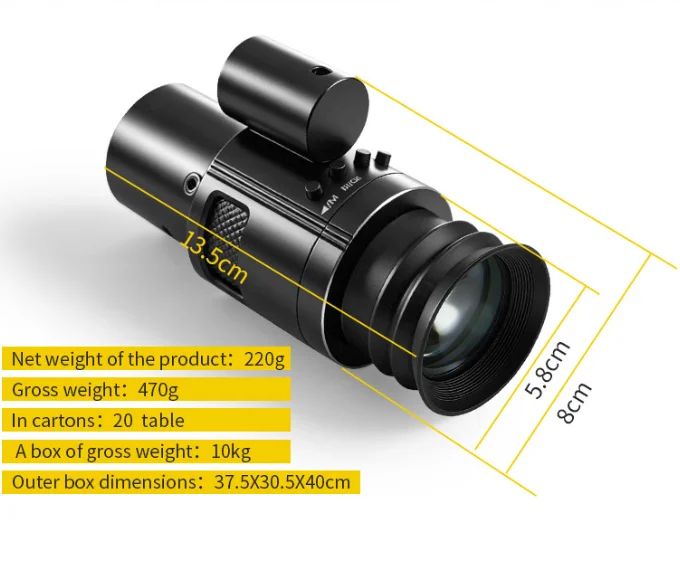 Day and Night Dual Use Monocular Telescope Infrared product detail 10
