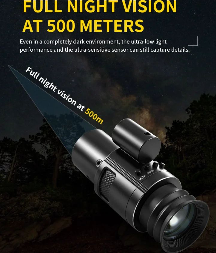 Day and Night Dual Use Monocular Telescope Infrared product detail 16