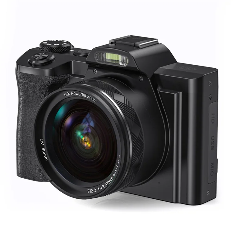 dc-201s-3-5-inch-ips-screen-5k-digital-camera-6-axis-anti-shaking-camcorder-16x-digital-zoom-video-recorder-eu-plug-for-travel-and-everyday-photography-main 5K Digital Camera main product image