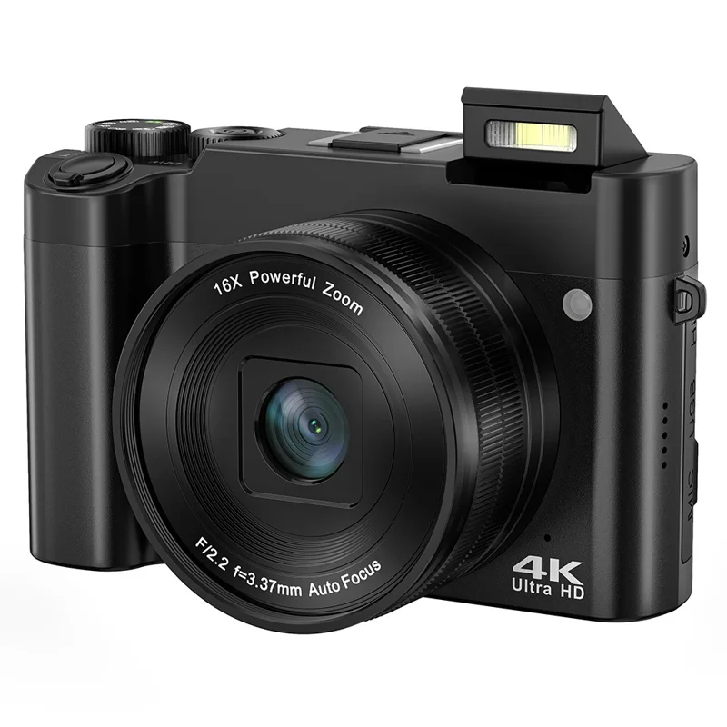 dc218l-beginners-4k-digital-camera-64mp-dual-lens-16x-zoom-autofocus-camera-with-32g-memory-card-for-travel-and-everyday-photography-main 4K Digital Camera main product image
