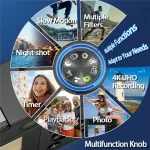 4K Digital Camera product gallery image
