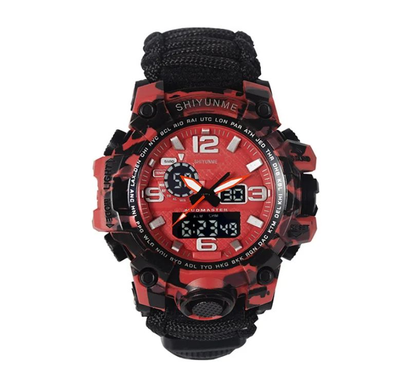 DFS18 Shiyunmei Outdoor Hunting Men Tactical Watches Dual product detail 5