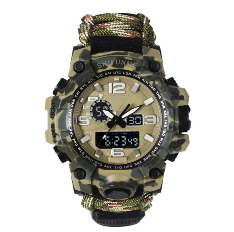 DFS18 Shiyunmei Outdoor Hunting Men Tactical Watches Dual product detail 8