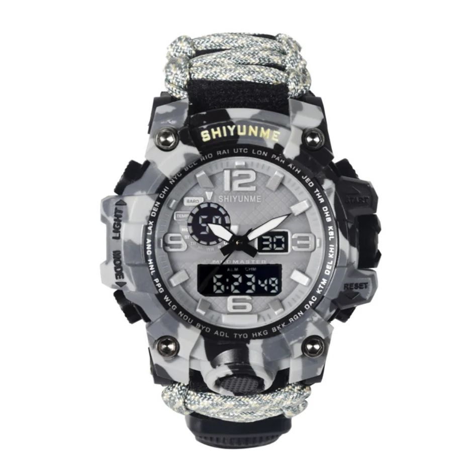 DFS18 Shiyunmei Outdoor Hunting Men Tactical Watches Dual product detail 9