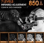 Digital Night Vision Helmet Monocular 2X Optical 8X gallery 01