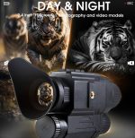 Digital Night Vision Helmet Monocular 2X Optical 8X gallery 02