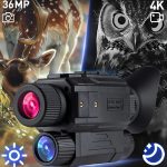 Digital Night Vision Helmet Monocular 2X Optical 8X gallery 03