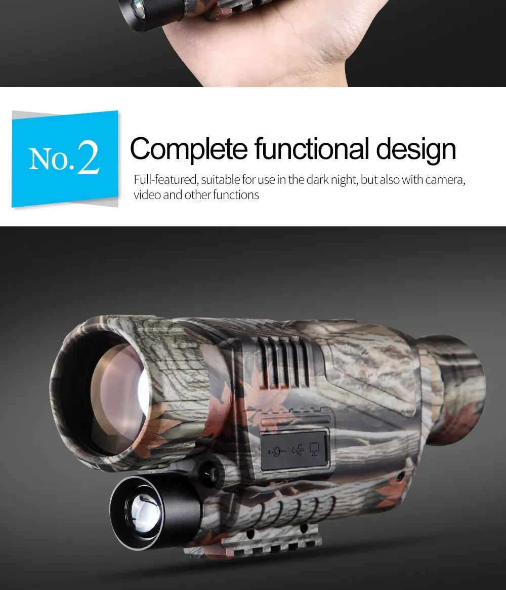 Digital Night Vision Monocular Multi-functional Camera Video product detail 5