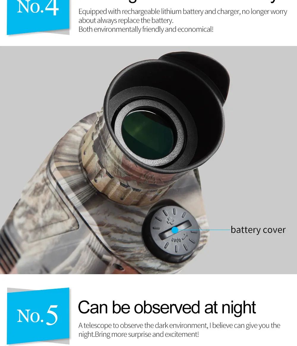 Digital Night Vision Monocular Multi-functional Camera Video product detail 7