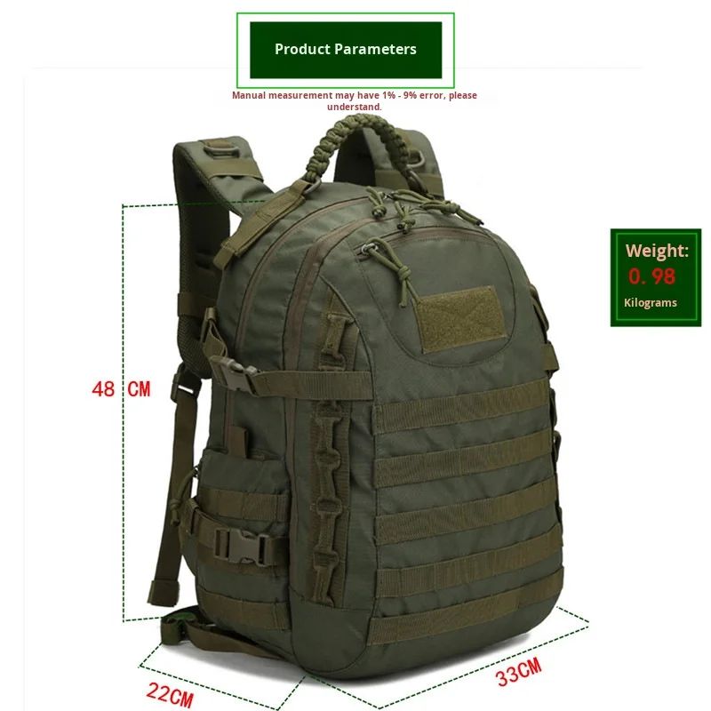 Direct Shipping-Outdoor Tactical Backpack Laser Design product detail 3