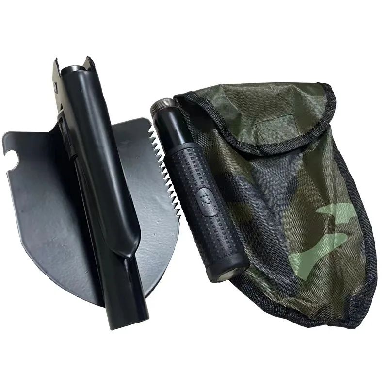 DIY Grade Tactical Emergency Tools Camping Shovel with product detail 2