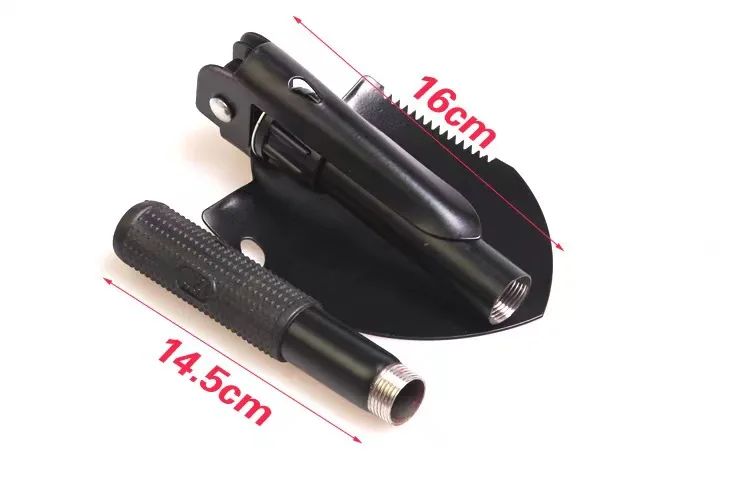 DIY Grade Tactical Emergency Tools Camping Shovel with product detail 4